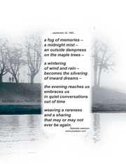 a fog of