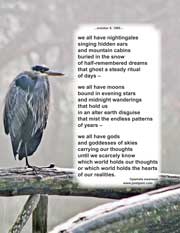 we all have nightingales